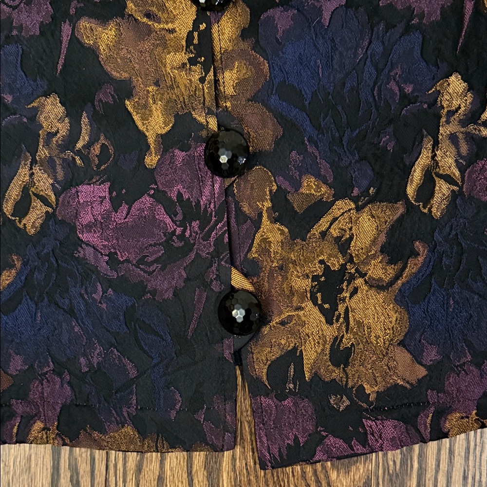 Floral Button-Up Jacket - image 5